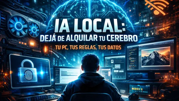 IA local: dejá de alquilar tu cerebro